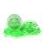 Fluorescent Green Chunky Glitter mix 8 ml.