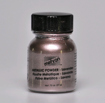 MEHRON pigment pudr na tělo - metalická fialová LEVANDULE powder 21g
