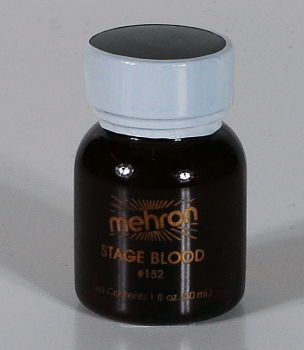 MEHRON umělá divadelní KREV pro obličej a tělo 30ml - tekutá, světlá BRIGHT ARTERIAL