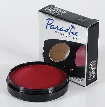 Barva na obličej a tělo MEHRON cake červená PORTO 40g