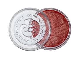 Barva na obličej a tělo UV efekt červen&aacute; Cameleon 32g IN LOVE RED