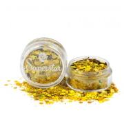 Laser Gold Chunky Glitter mix 8 ml.