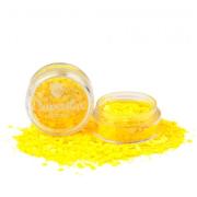 Fluorescent Yellow Chunky Glitter mix 8 ml.