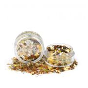 Champagne Chunky Glitter mix 8 ml.