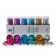 Laser Chunky Glitter Mix 6-pack 130 ml