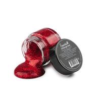 Třpytky v gelu Superstar Glittergel Red ČERVENÁ 15 ml.