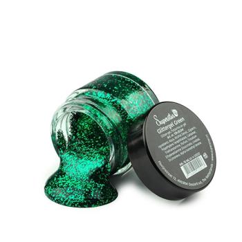 Třpytky v gelu Superstar Glittergel Green ZELENÁ 15 ml.