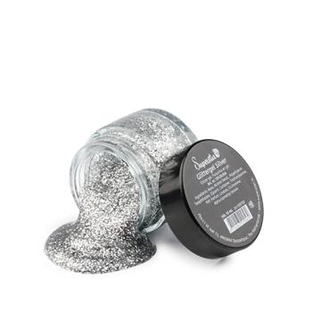 Třpytky v gelu Superstar Glittergel Silver STŘÍBRNÁ 15 ml.