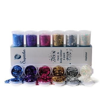 Glamour Chunky Glitter mix 130 ml.