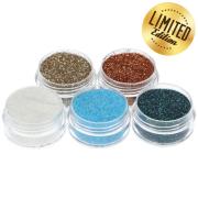 Winter limited Glitter Set for Glitter Tattoo 5 x 5ml. sada pěti třpytek na twinkle tattoo