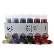 Halloween Glitter Mix Sixpack 90 ml. sada šesti třpytek na twinkle tattoo
