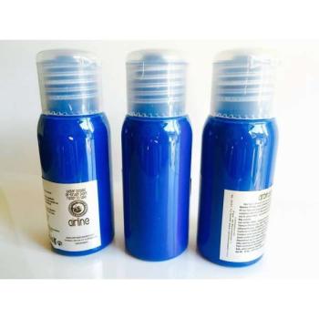 Airbrush barva na obličej a tělo modrá 50ml base BEETLE BLUE Cameleon