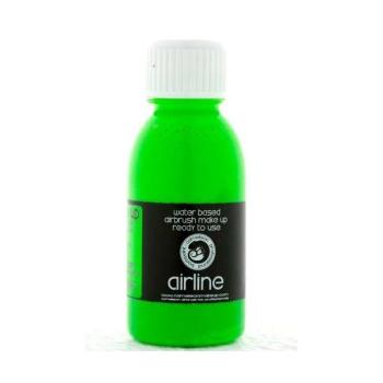 Airbrush barva na obličej a tělo zelená 50ml UV efekt UFO GREEN Cameleon