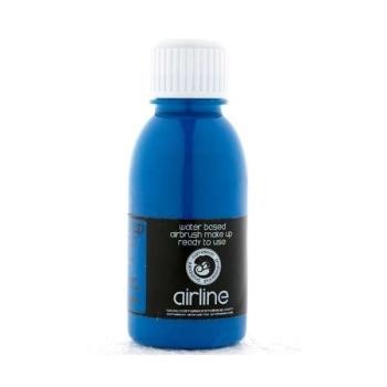 Airbrush barva na obličej a tělo modrá 50ml UV efekt SHOCKING BLUE Cameleon