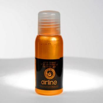Airbrush barva na obličej a tělo měděná hnědá metalická 50ml CU JERRICHO Cameleon