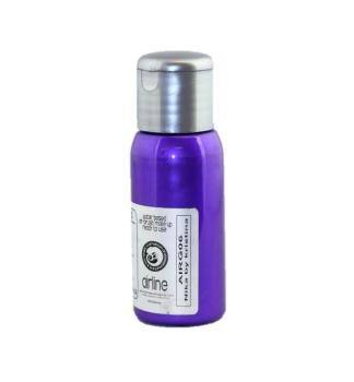 Airbrush barva na obličej a tělo fialová metalická 50ml NIKKA by KRISTINA Cameleon
